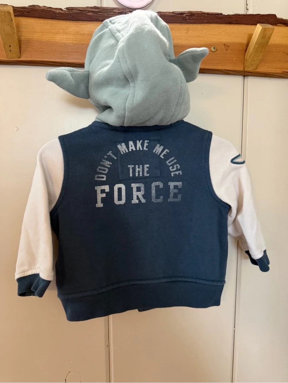 Baby Gap Star Wars Grogu Baby Yoda 3D Ear Hoodie Jacket 6-12M